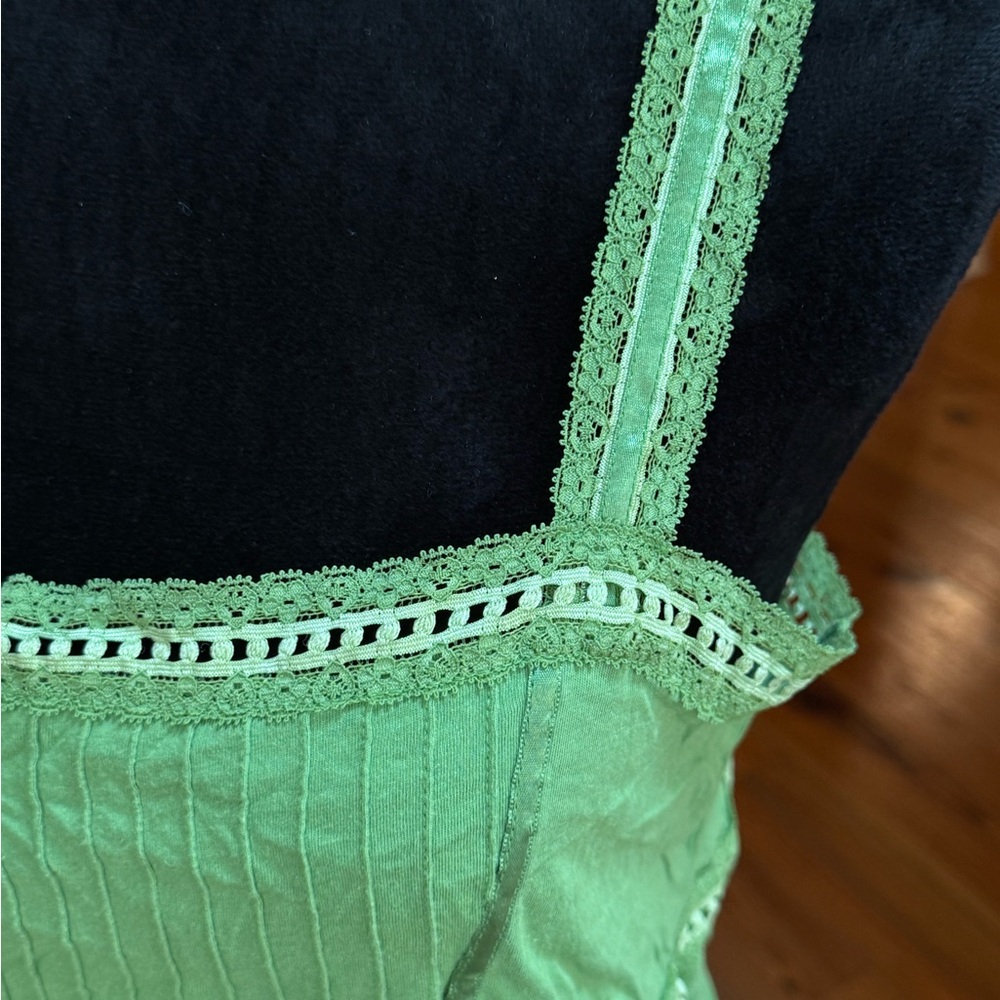 Vintage Lace Trim Women's Top